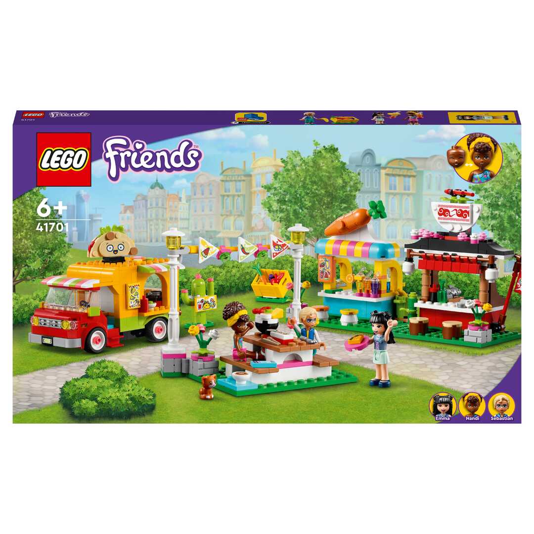 LEGO Friends Конструктор "Рынок уличной еды" 41701 - фото 2