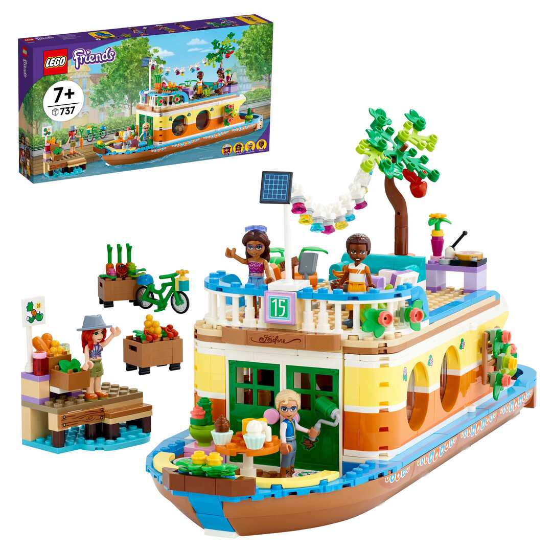 LEGO Friends Конструктор "Плавучий дом на канале"