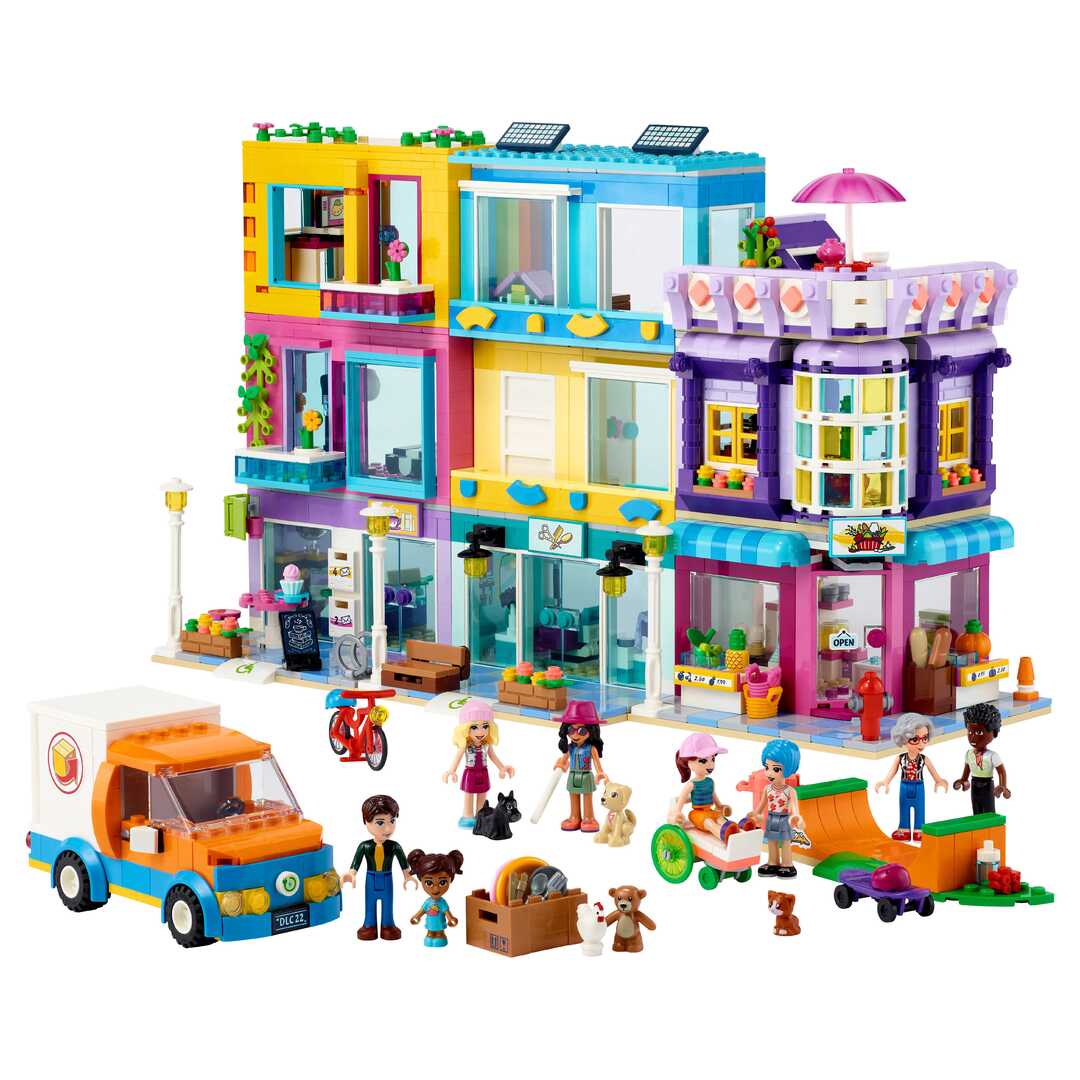 LEGO Friends Конструктор "Большой дом на главной улице" 41704 - фото 4