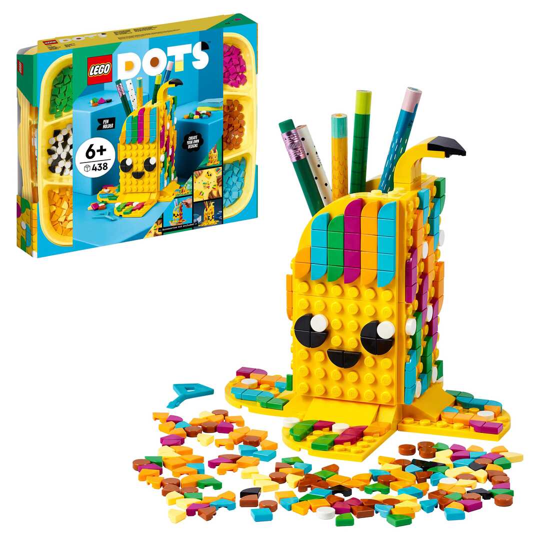 фото Lego dots конструктор &quot;подставка для карандашей милый банан&quot;