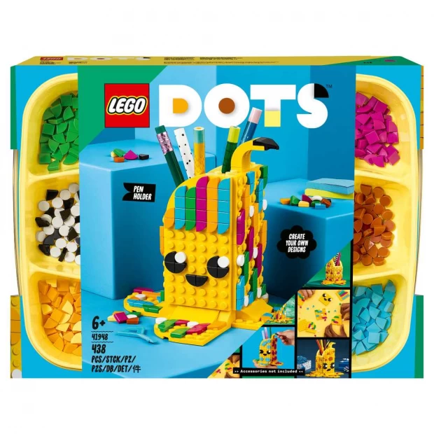 фото Lego dots конструктор "подставка для карандашей милый банан"