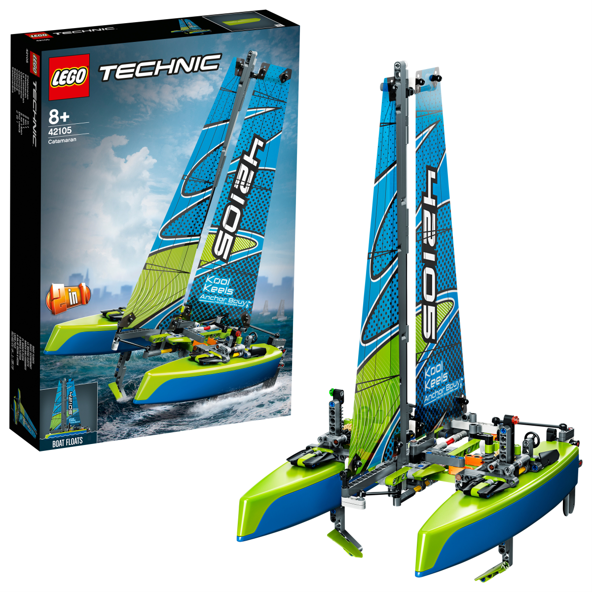 

LEGO TECHNIC Конструктор "Катамаран", 42105
