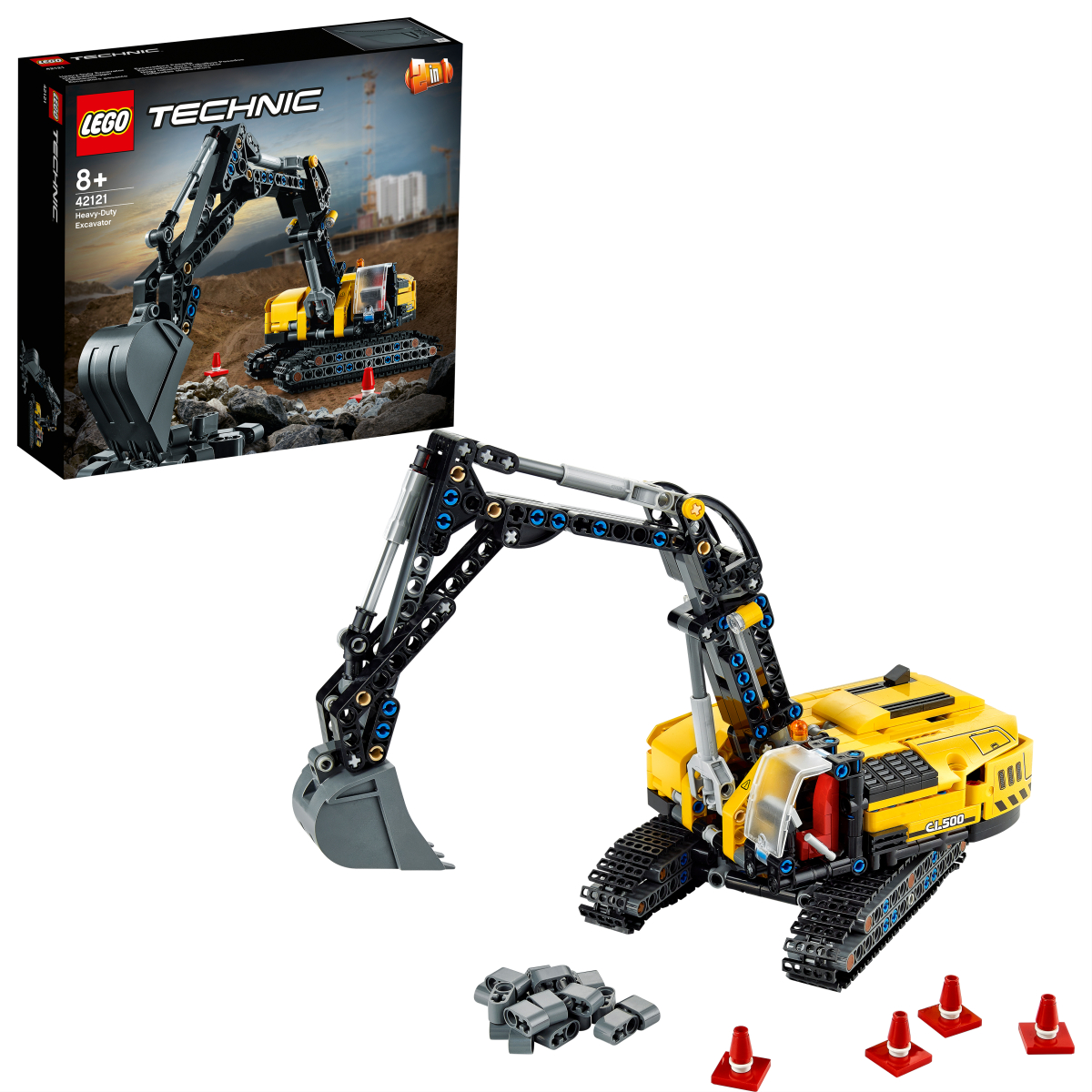 

LEGO TECHNIC Конструктор "Тяжелый экскаватор", 42121