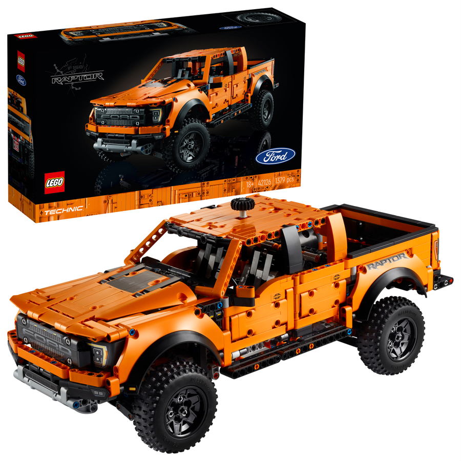 Lego LEGO TECHNIC Конструктор Ford® F-150 Raptor lego technic полноприводный грузовик внедорожник mercedes benz zetros 42129