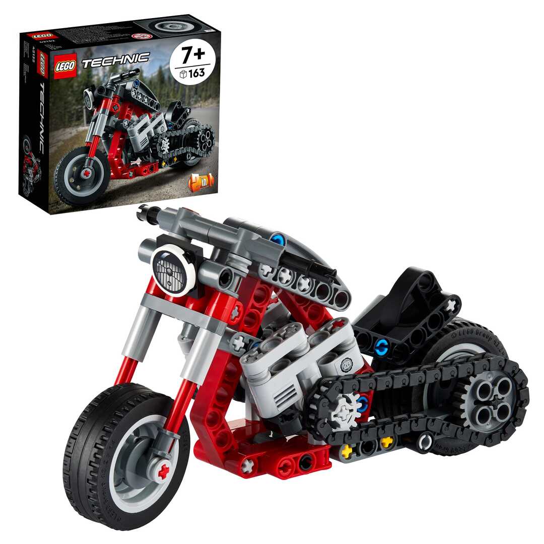LEGO Technic Конструктор "Мотоцикл" 42132 - фото 1
