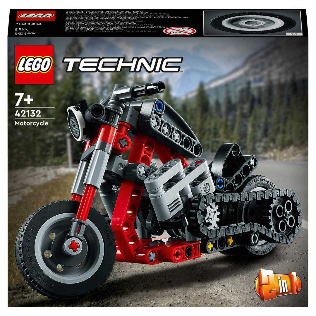 LEGO Technic Конструктор "Мотоцикл" 42132 - фото 2