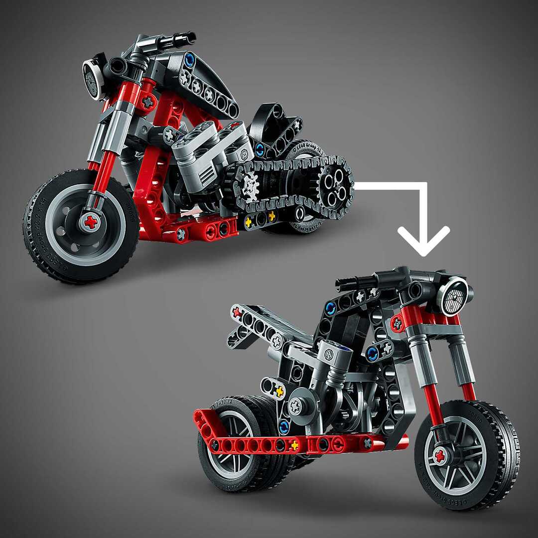 LEGO Technic Конструктор "Мотоцикл" 42132 - фото 5