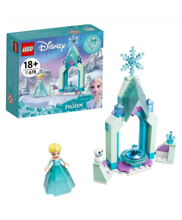 LEGO Disney Princess Конструктор Двор замка Эльзы