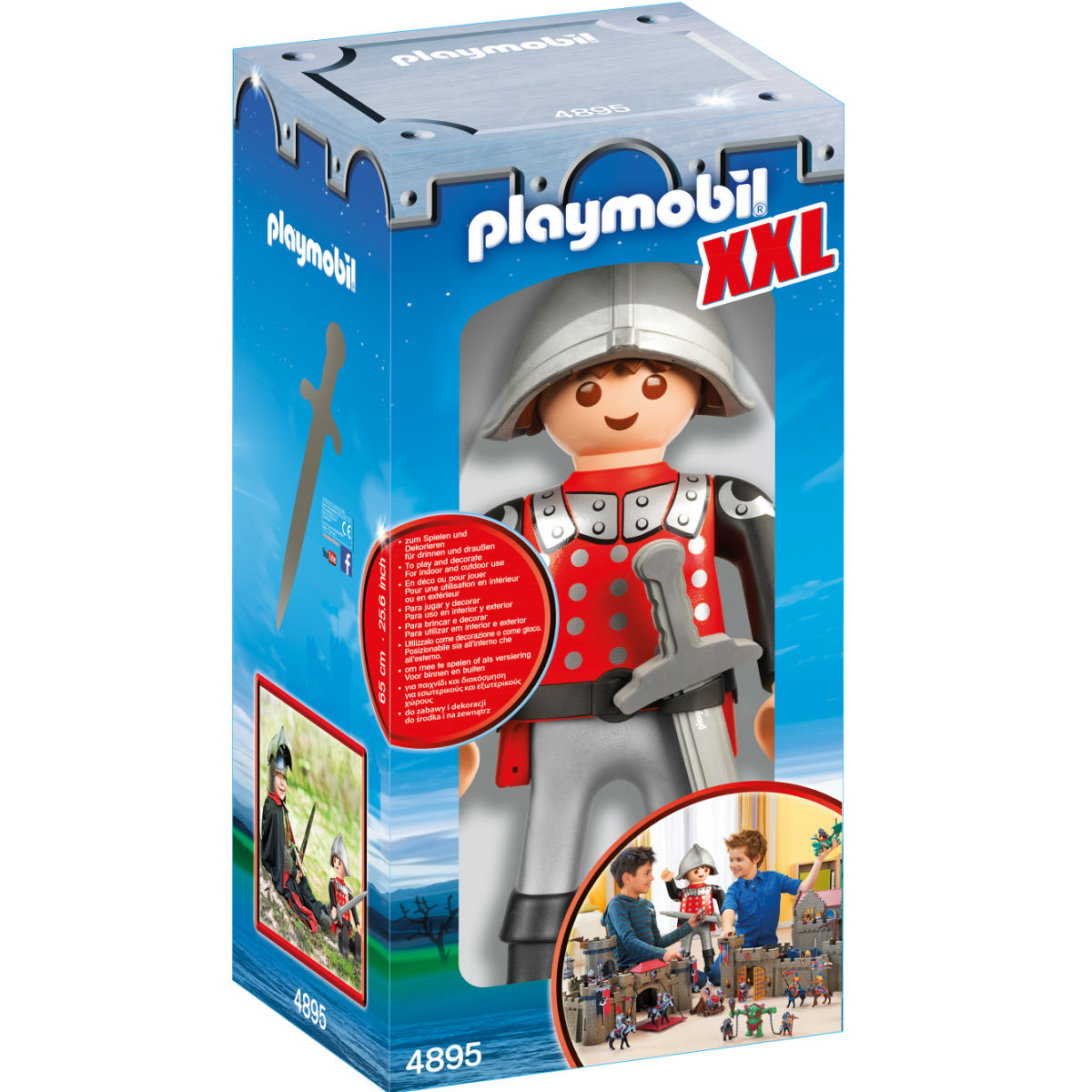 

Конструктор Playmobil Суперфигура PLAYMOBIL XXL Рыцарь, 4895pm