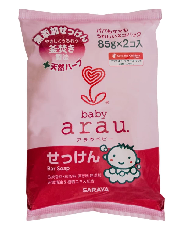 Arau Baby Soap - детское туалетное мыло (твердое)2 шт. по 85 гр Arau Baby Soap - детское туалетное мыло (твердое)2 шт. по 85 гр - фото 1