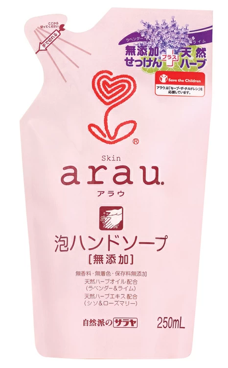 Arau Foaming Hand Soap refill 500  ml - Мыло пенное для рук 500  мл. (картридж)