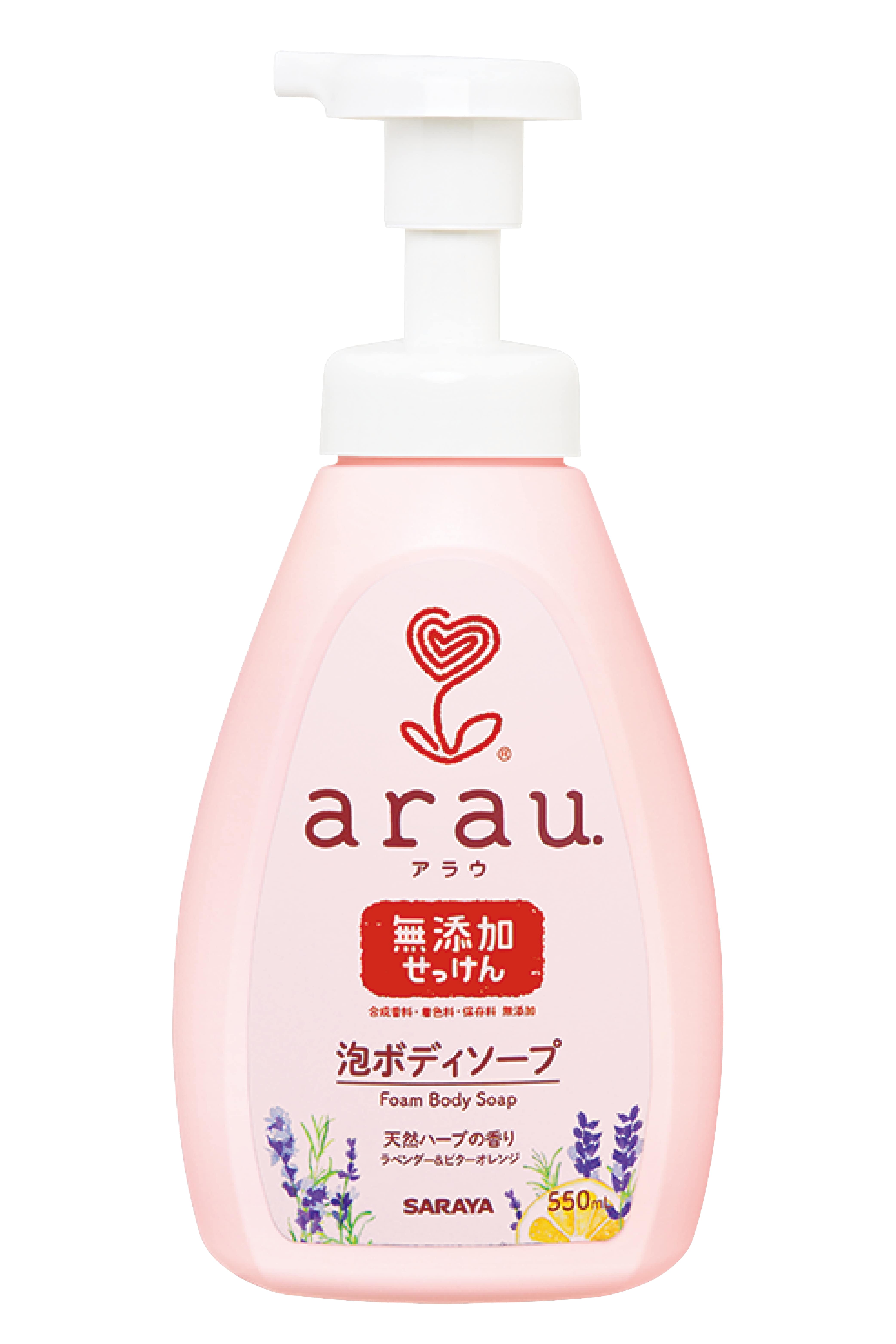 Arau Body Soap 500ml - гель для душа 550 мл.пенный 4973512258350 - фото 1