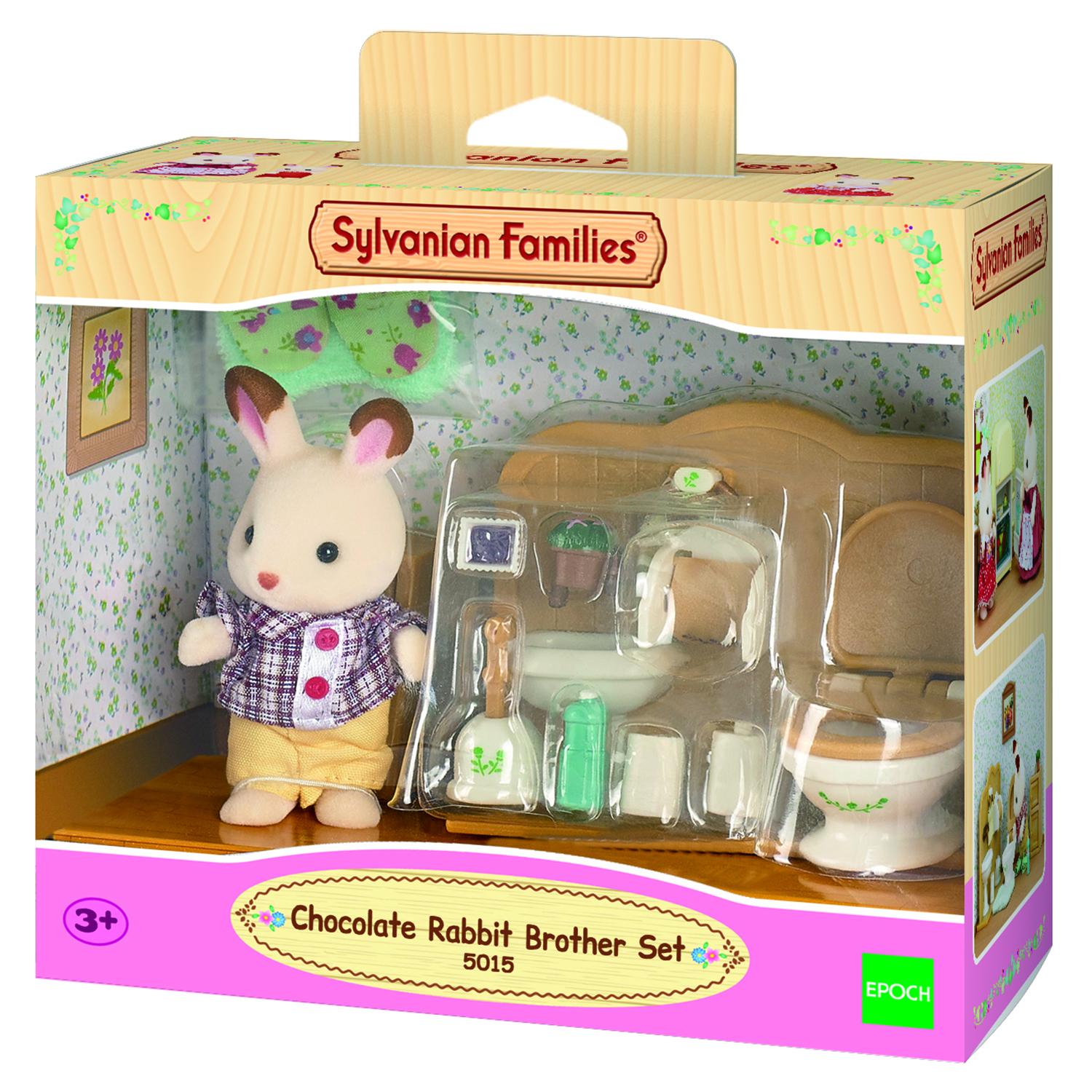 фото Sylvanian families набор &quot;братик и туалетная комната&quot;