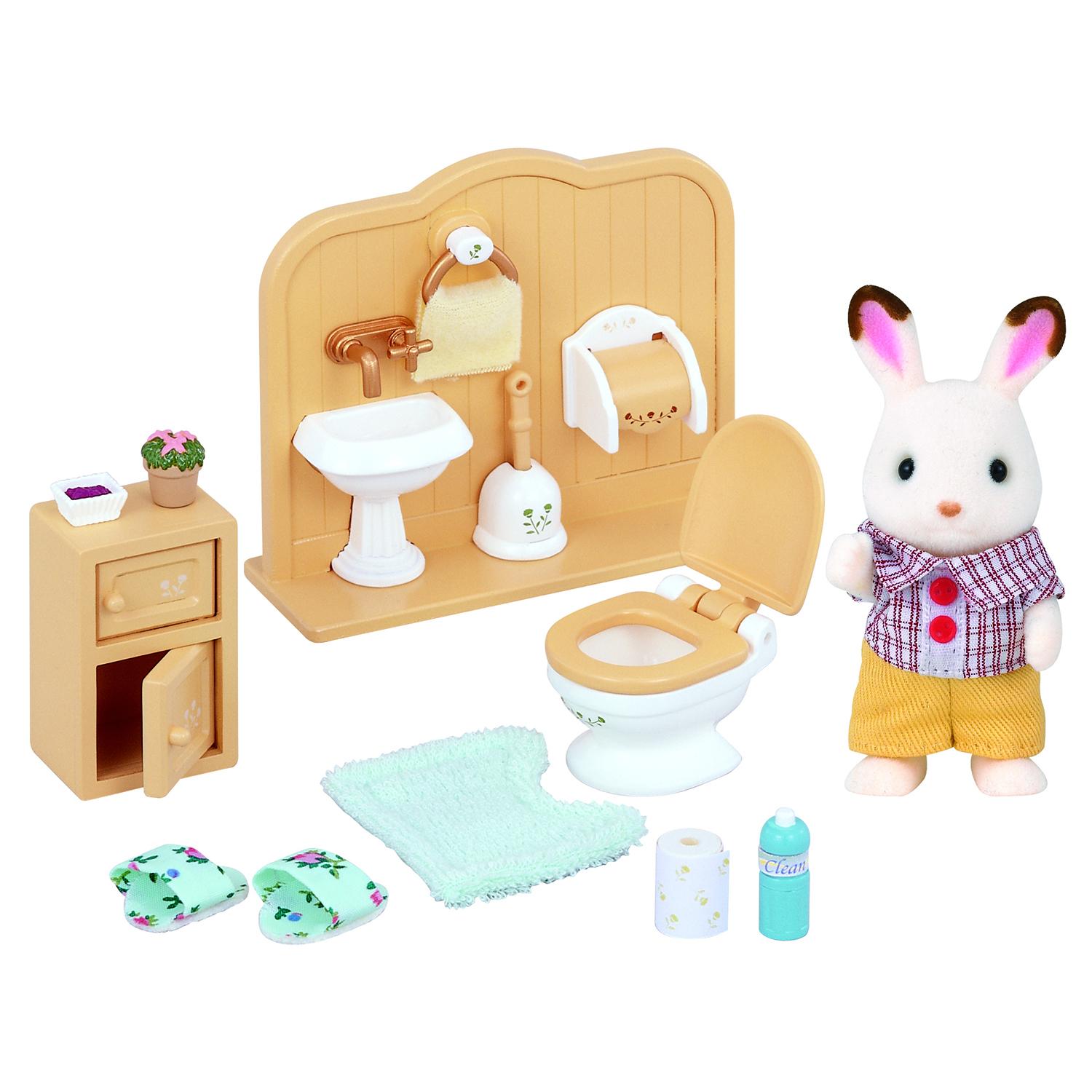 фото Sylvanian families набор &quot;братик и туалетная комната&quot;