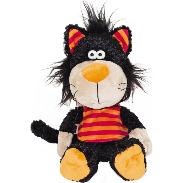 

Мягкая игрушка Gulliver Кот Черныш, 15 см