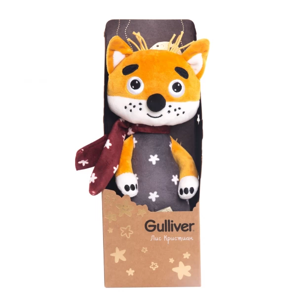 

Мягкая игрушка Gulliver Лис Кристиан, 30 см