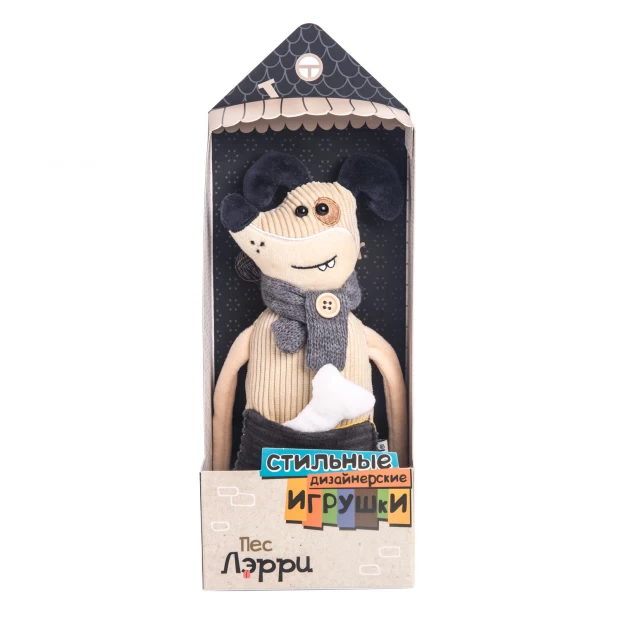 

Мягкая игрушка Gulliver Пес Лэрри, 21 см
