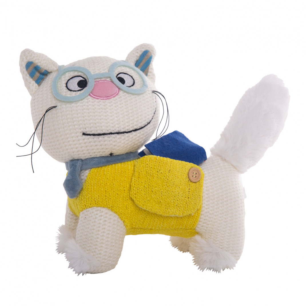 Мягкая игрушка Gulliver Кот ботаник, 23 см - купить в интернет-магазине ...