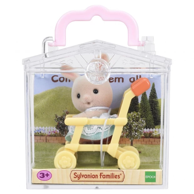 Sylvanian Families набор "Младенец кролик в коляске "