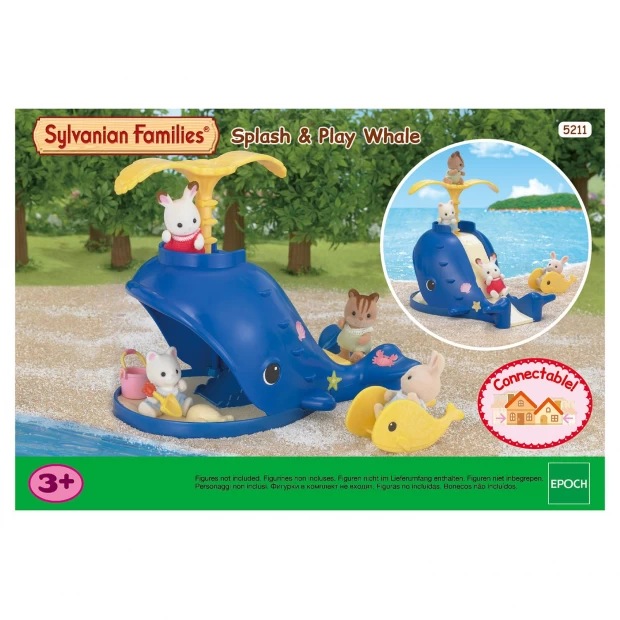 Sylvanian Families набор "Детская площадка "Весёлый кашалот" - купить по  цене 1 399 ₽ 5211 в интернет-магазине Gulliver Market
