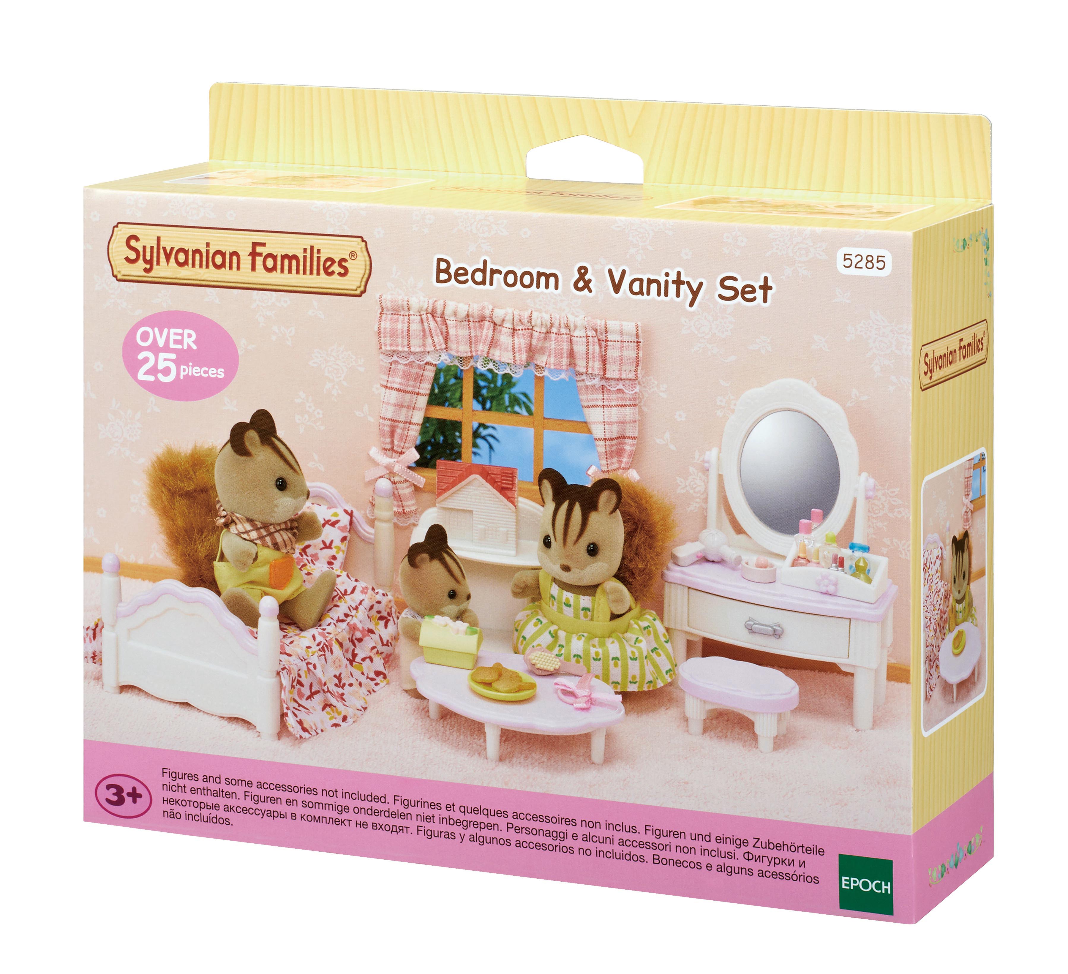 фото Набор спальня и туалетный столик sylvanian families