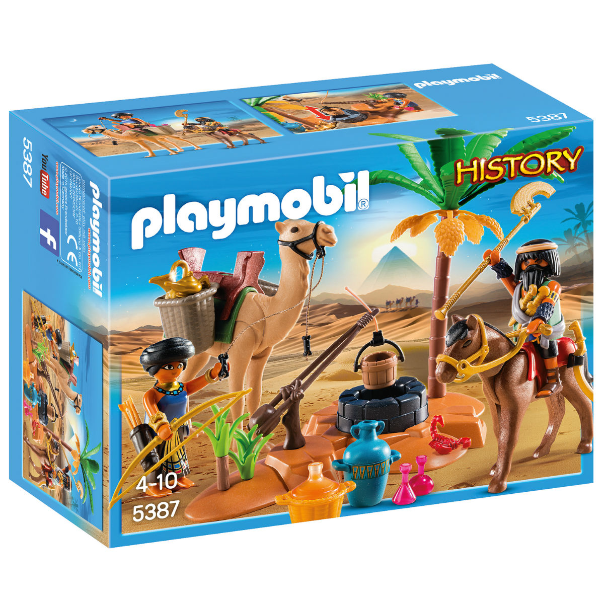 

Playmobil Конструктор Лагерь Расхитителей гробниц, 5387PM