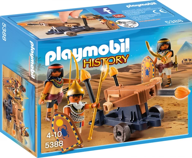 

Playmobil Конструктор Египетский солдат с Баллистой