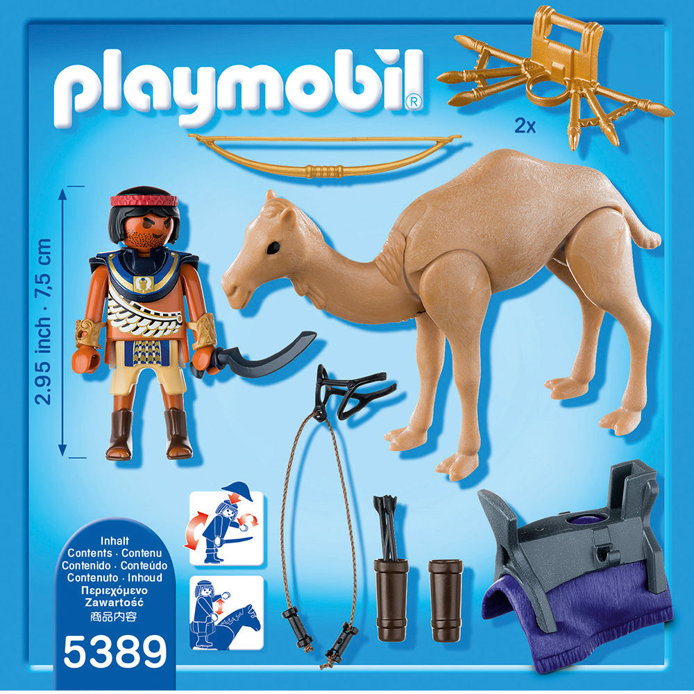 Playmobil Конструктор Египетский воин с верблюдом 5389pm - фото 3