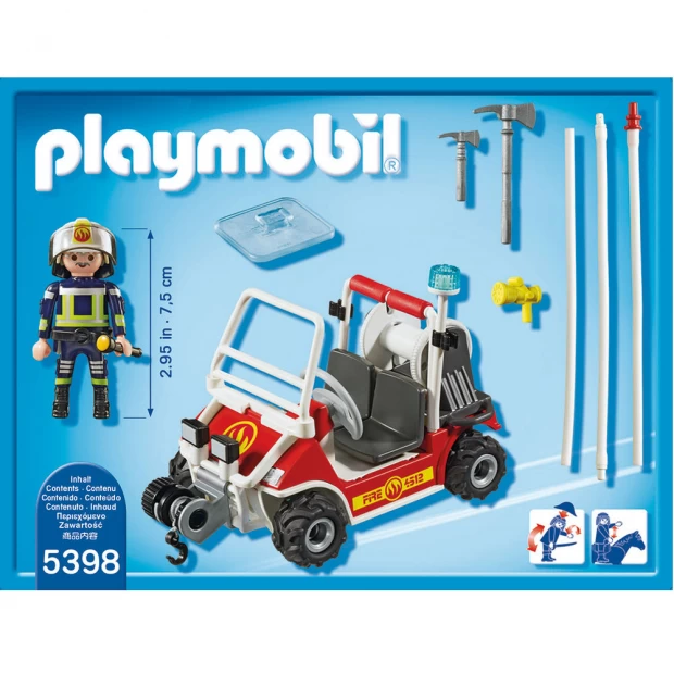 Playmobil Конструктор Пожарный квадроцикл - фото 2