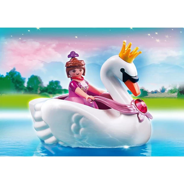 Playmobil Конструктор Принцесса на лодке-лебеде - фото 2