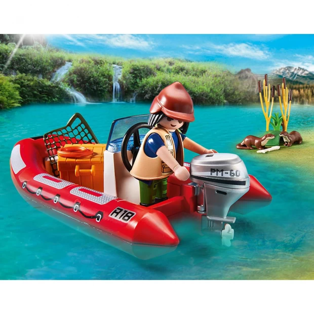 Playmobil Конструктор Лодка с браконьерами - фото 3