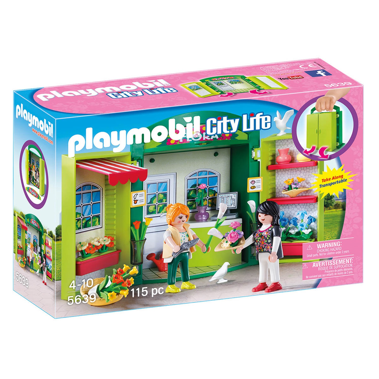 Playmobil Конструктор Цветочный магазин 5639pm - фото 1