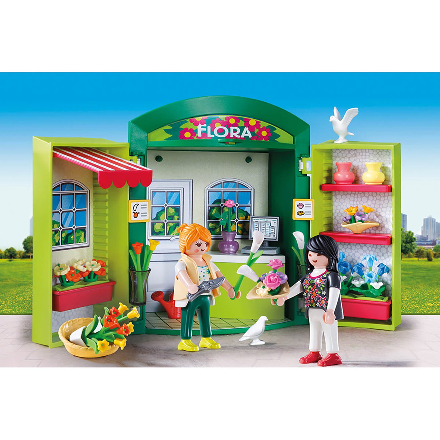 Playmobil Конструктор Цветочный магазин 5639pm - фото 3