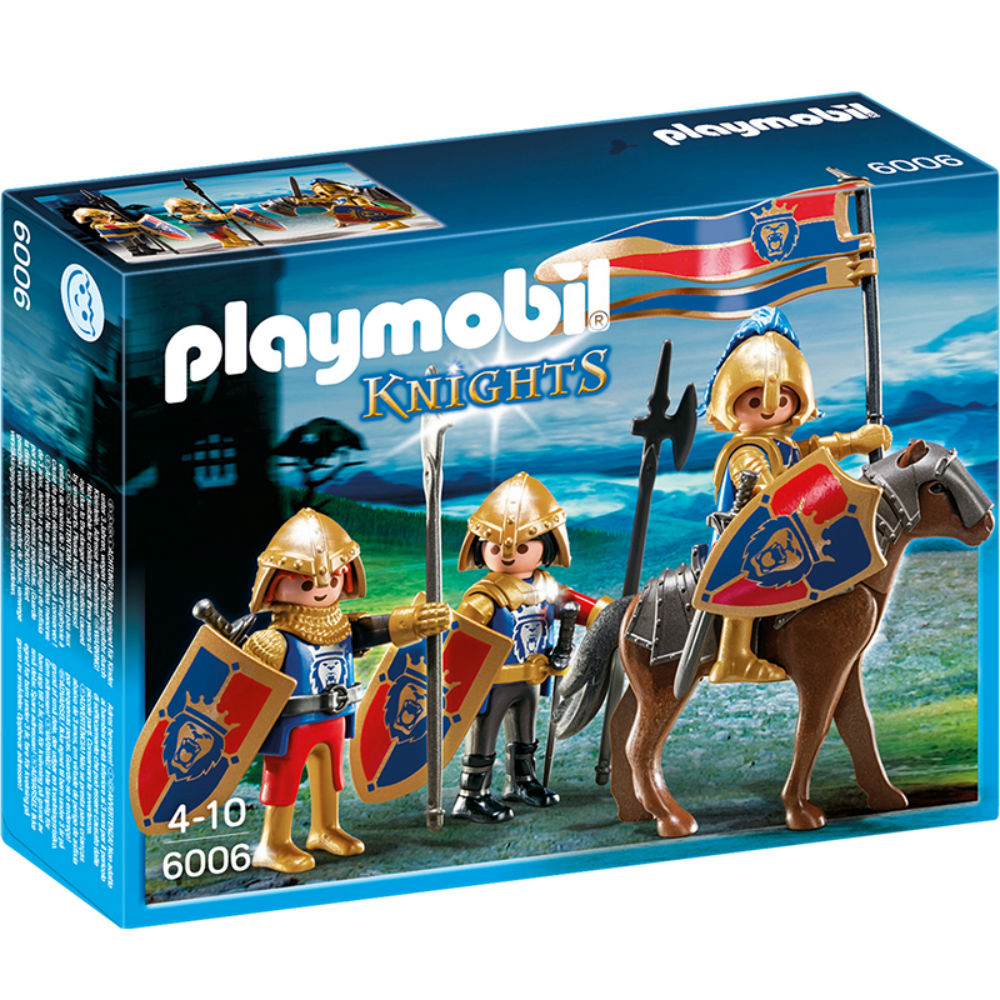 

Конструктор Playmobil Рыцари: Королевские рыцари Львы, 6006pm