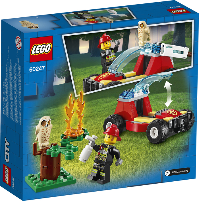 LEGO CITY Конструктор "Лесные пожарные" 60247 - фото 3