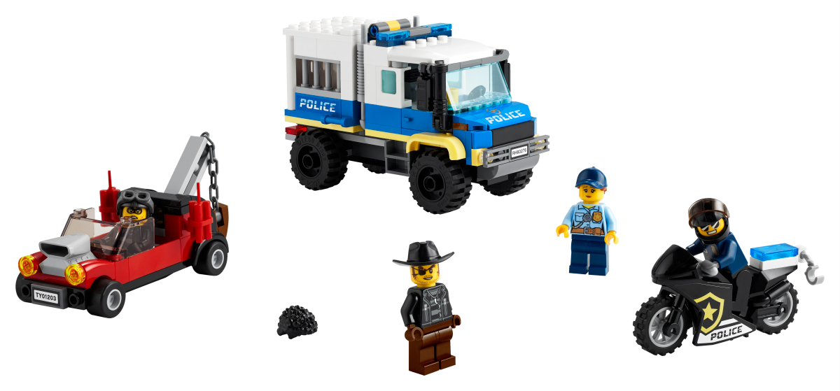 LEGO CITY Конструктор "Транспорт для перевозки преступников" 60276 - фото 2