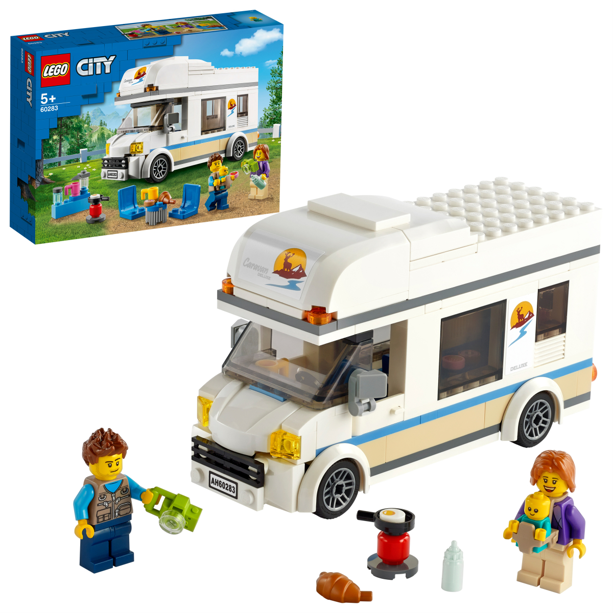 LEGO CITY Конструктор "Отпуск в доме на колесах" 60283 - фото 1