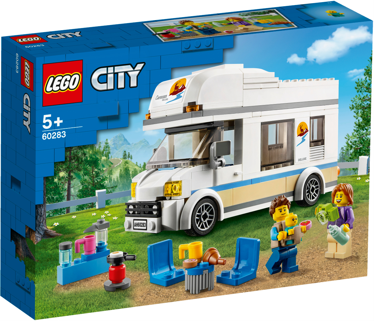 LEGO CITY Конструктор "Отпуск в доме на колесах" 60283 - фото 3
