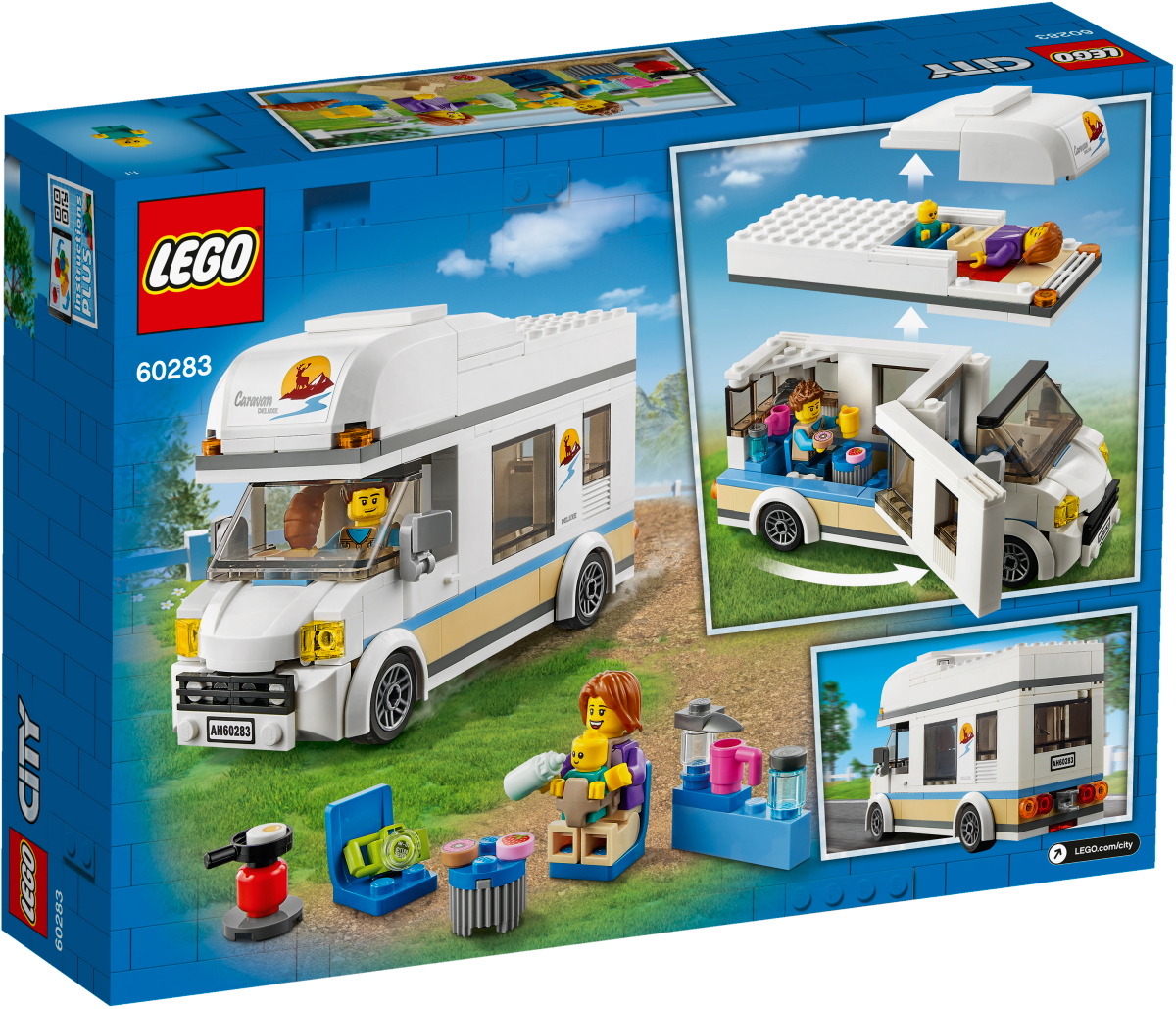 LEGO CITY Конструктор "Отпуск в доме на колесах" 60283 - фото 4