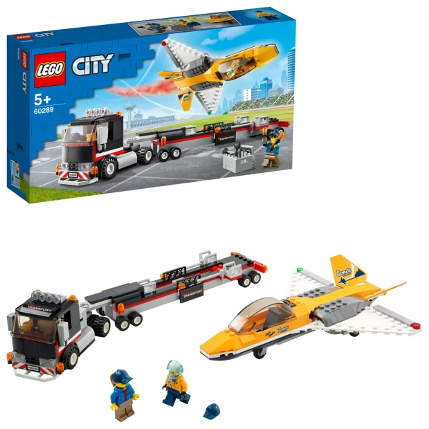

LEGO CITY Конструктор "Транспортировка самолёта на авиашоу"