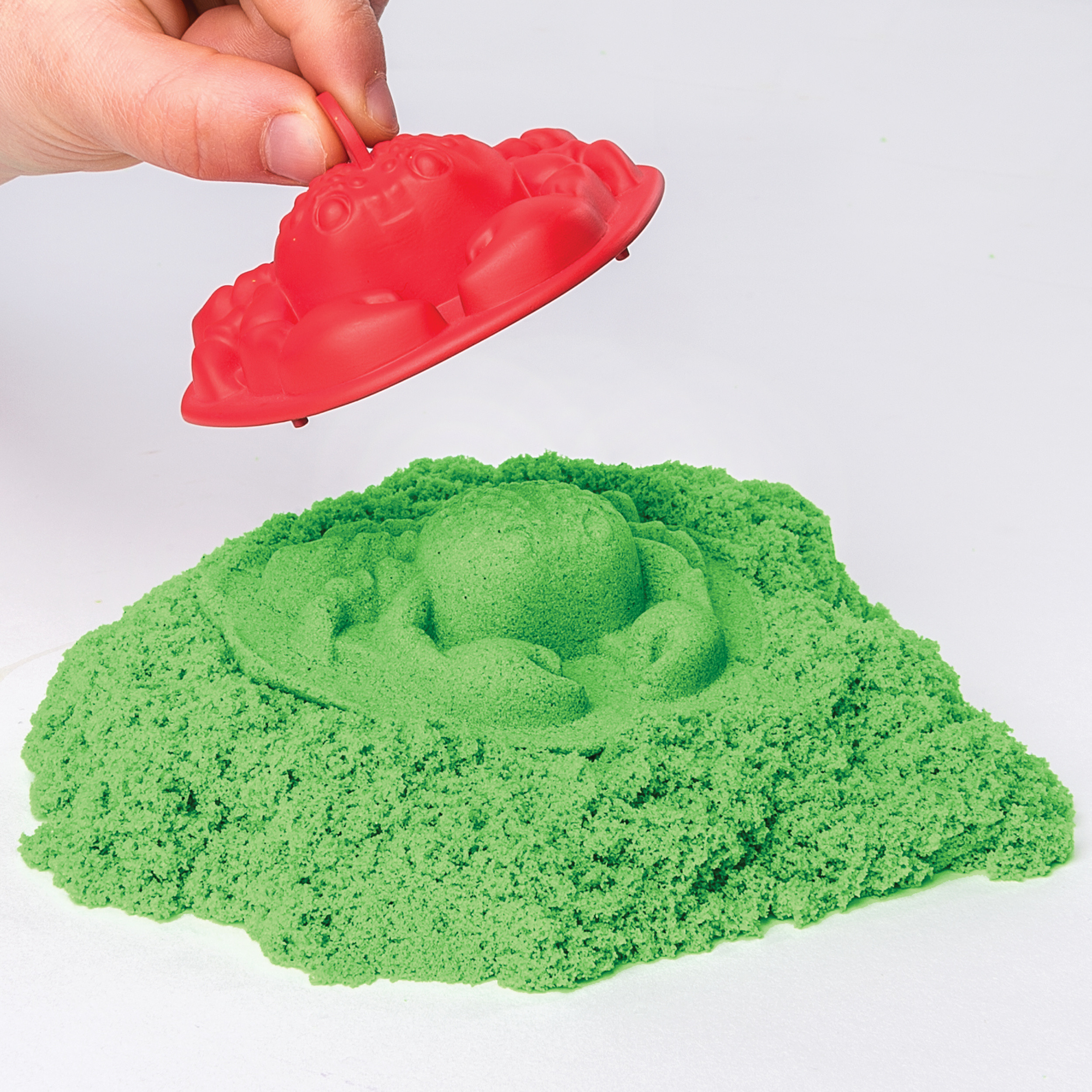 фото Kinetic sand кинетический песок набор для лепки песочница с формочками