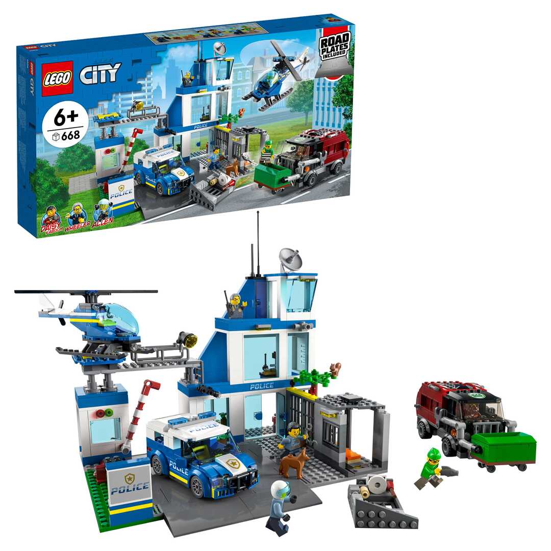 LEGO City Police  Конструктор "Полицейский участок"