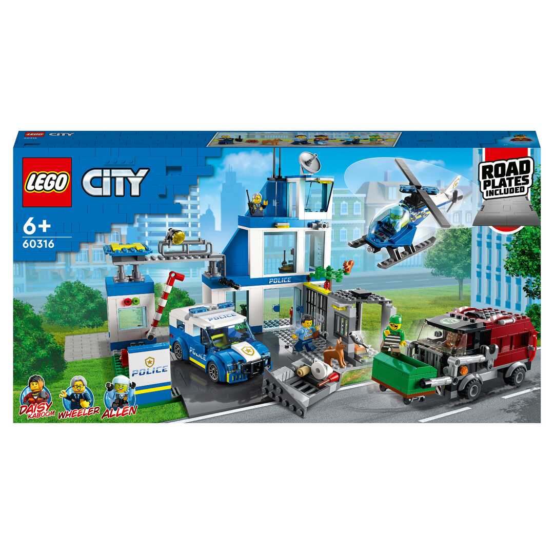 LEGO City Police  Конструктор "Полицейский участок" 60316 - фото 2
