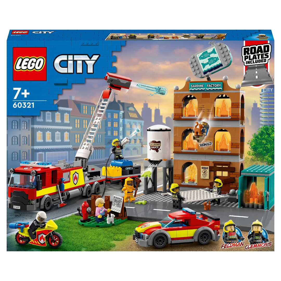LEGO City Fire  Конструктор "Пожарная команда" 60321 - фото 2