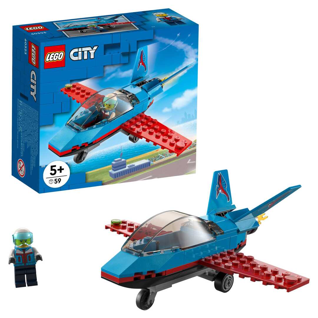 LEGO City Great Vehicles Конструктор "Трюковый самолёт" 60323