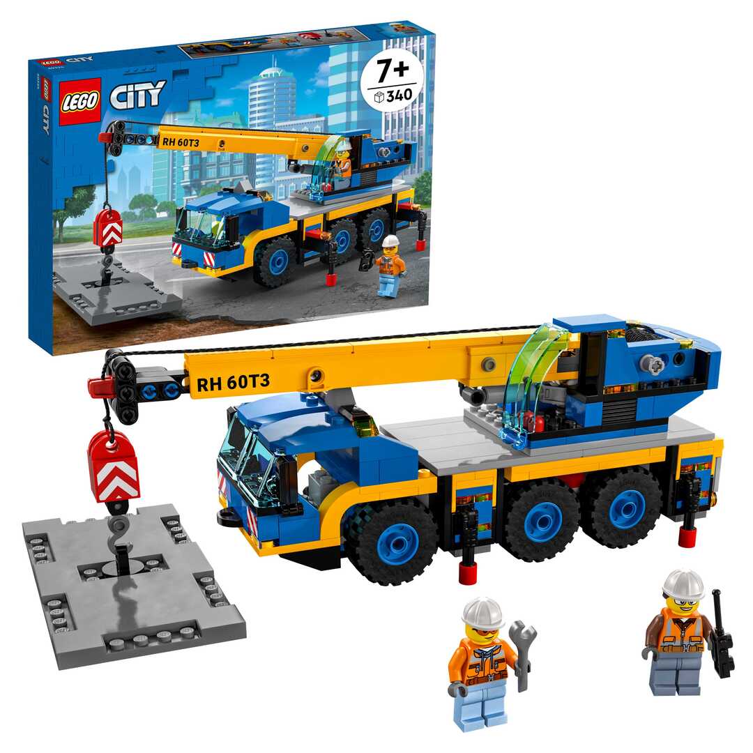 

LEGO City Great Vehicles Конструктор "Мобильный кран", 60324