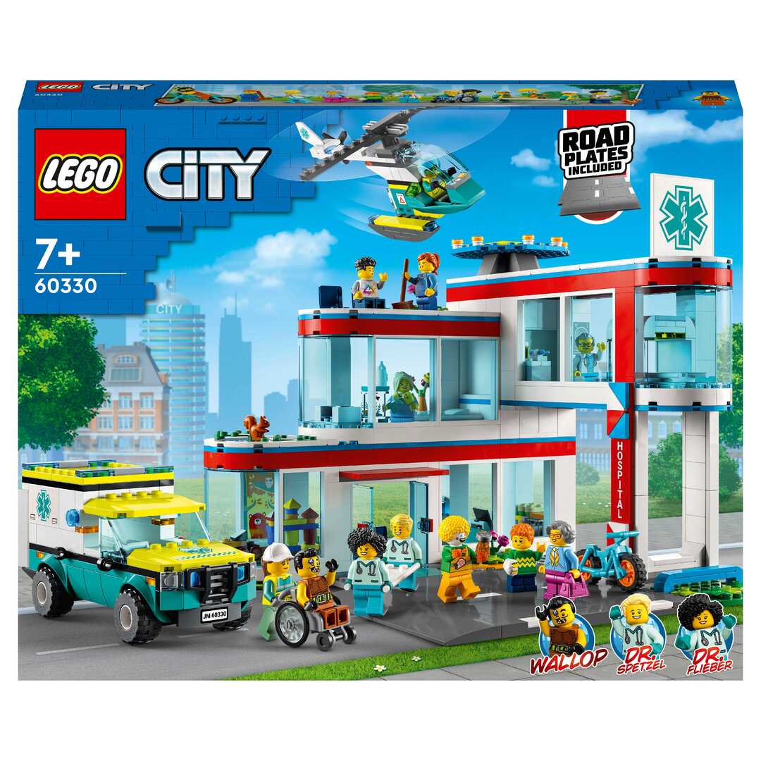 LEGO My City  Конструктор "Больница" 60330 - фото 2