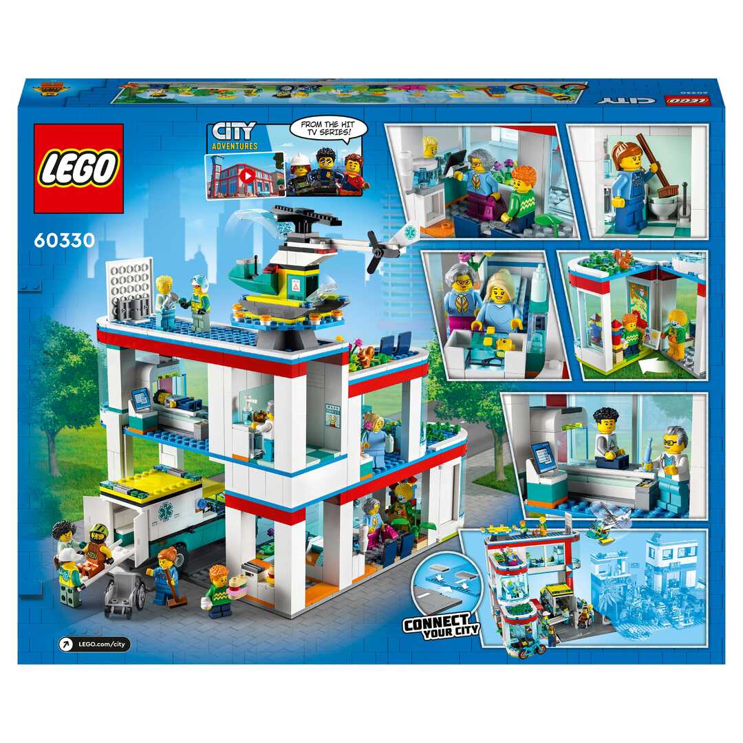 LEGO My City  Конструктор "Больница" 60330 - фото 3