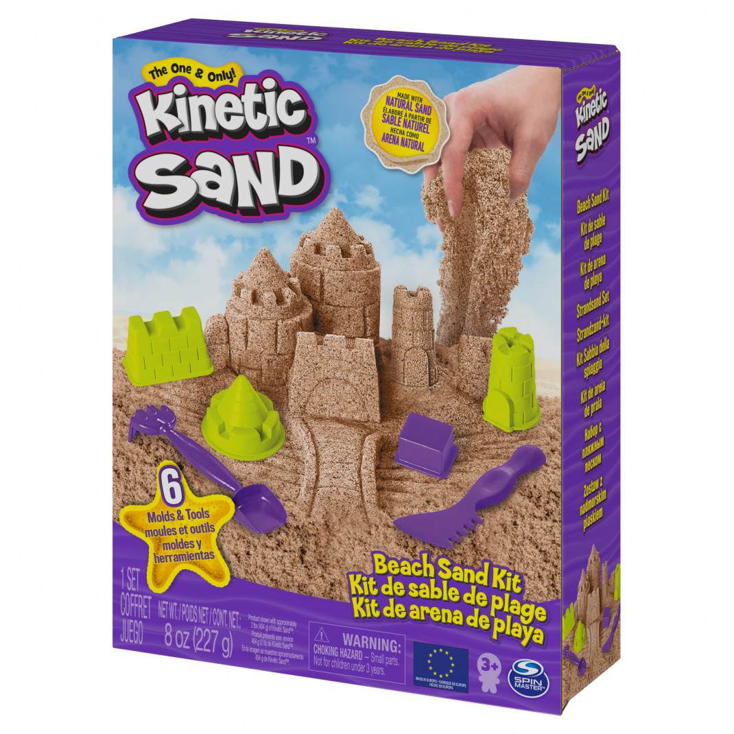 Kinetic Sand Kinetic Sand Кинетический песок Набор для лепки Замок