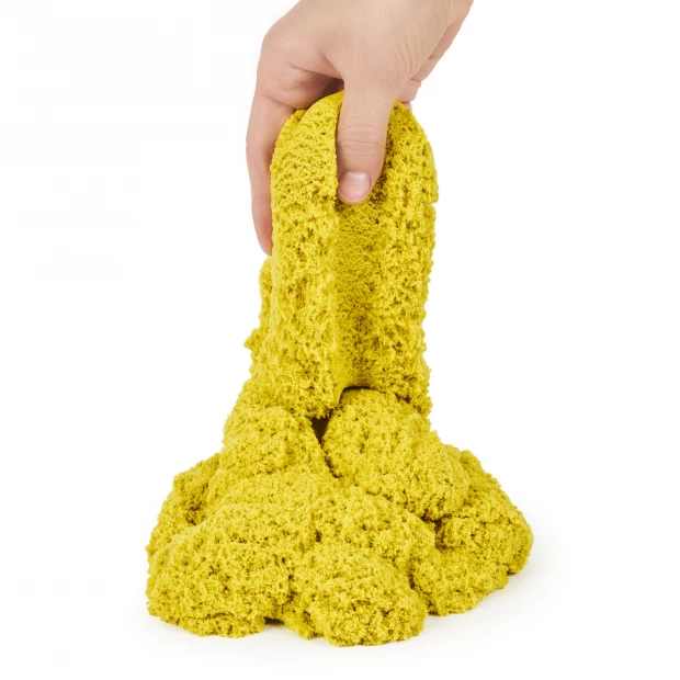 фото Kinetic sand кинетический песок набор для лепки разноцветный замок с формочками